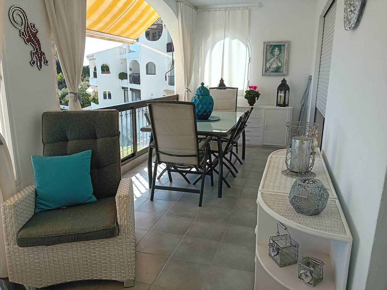 Geheel appartement, Appartement 'Frente Al Mar Mijas' met Uitzicht op Zee, Gedeeld Zwembad en Wifi in Playa El Bombo, Mijas