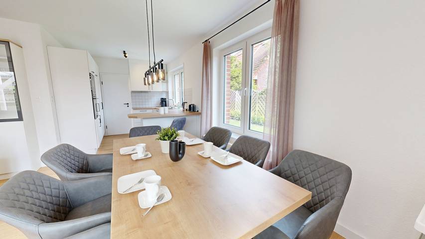 Ferienhaus für 8 Personen, mit Terrasse und Garten auf Borkum - 4
