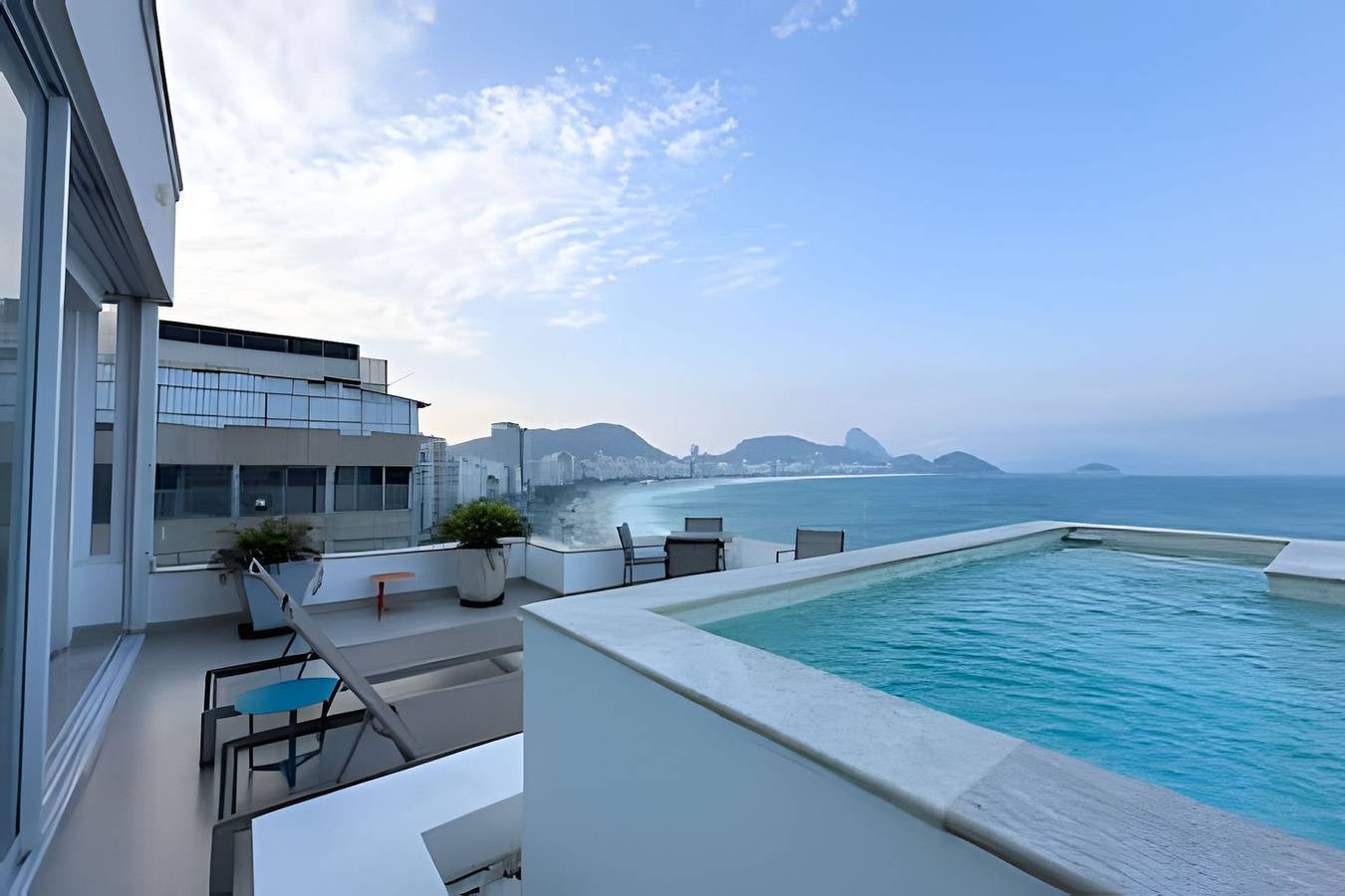 Entire apartment, Penthouse with 3 suites and private pool in Copacabana, Rio de Janeiro
