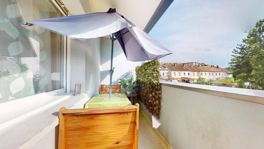 Gîte pour 4 personnes, avec vue et balcon à Illzach - 3