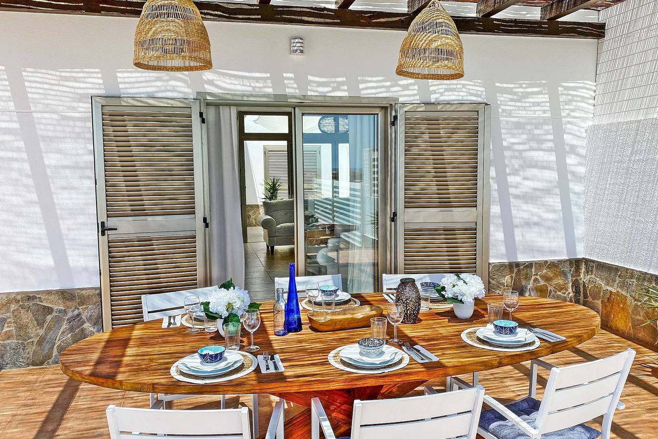 Villa voor 6 personen met terras in Las Salinas, Antigua