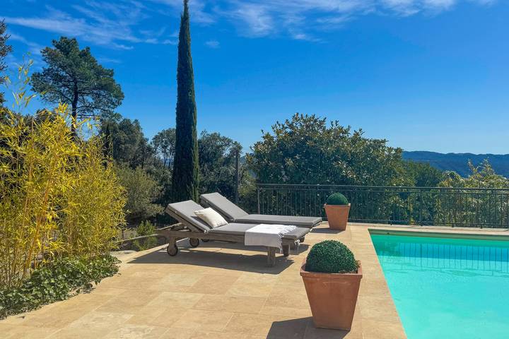 Villa pour 8 personnes, avec piscine et jardin à Montauroux - 3