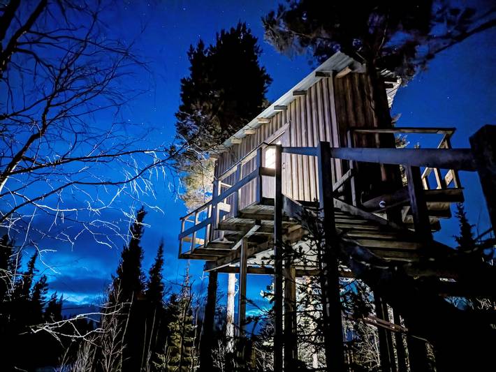 Ganze Wohnung, Aurora Lodge in Lappland (Schweden)
