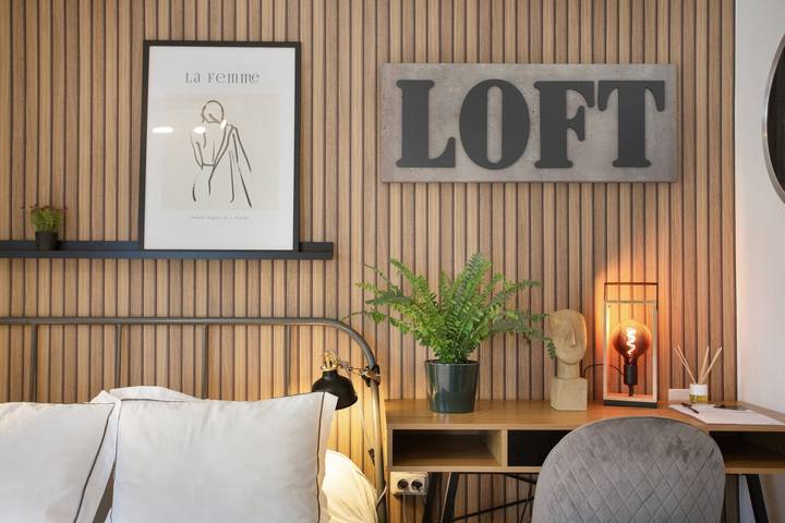Ganze Wohnung, Ferienwohnung 'Loft La Laguna' mit gemeinsamer Terrasse, gemeinsamem Garten und Wi-Fi in MacKay (Kanarische Inseln), San Cristóbal de La Laguna