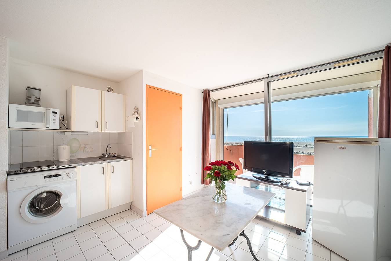 Ganze Wohnung, Mer à L'horizon - Appt pour 4 proche plage in Port Leucate, Leucate