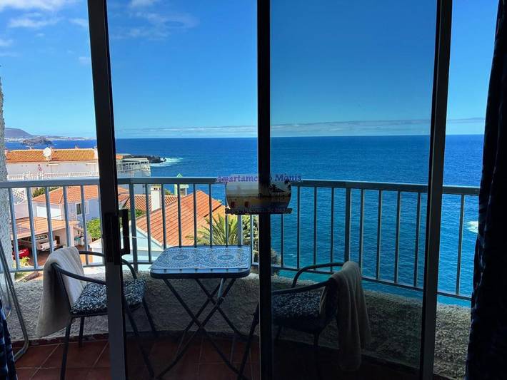 Apartamento para 3 personas, con jardín y vistas en Playa San Marcos