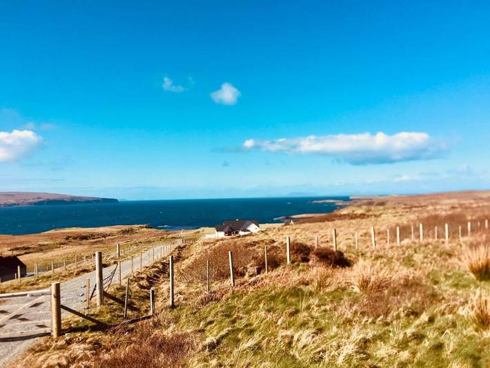 Vakantieappartement voor 3 personen, met uitzicht en tuin op Skye
