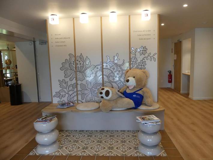 Hôtel pour 2 personnes, avec terrasse, animaux acceptés à Alençon - 4