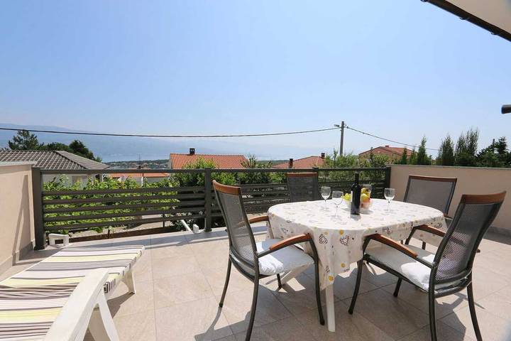 Appartement entier, Apartment Skvicalo in Silo (Krk), Krk