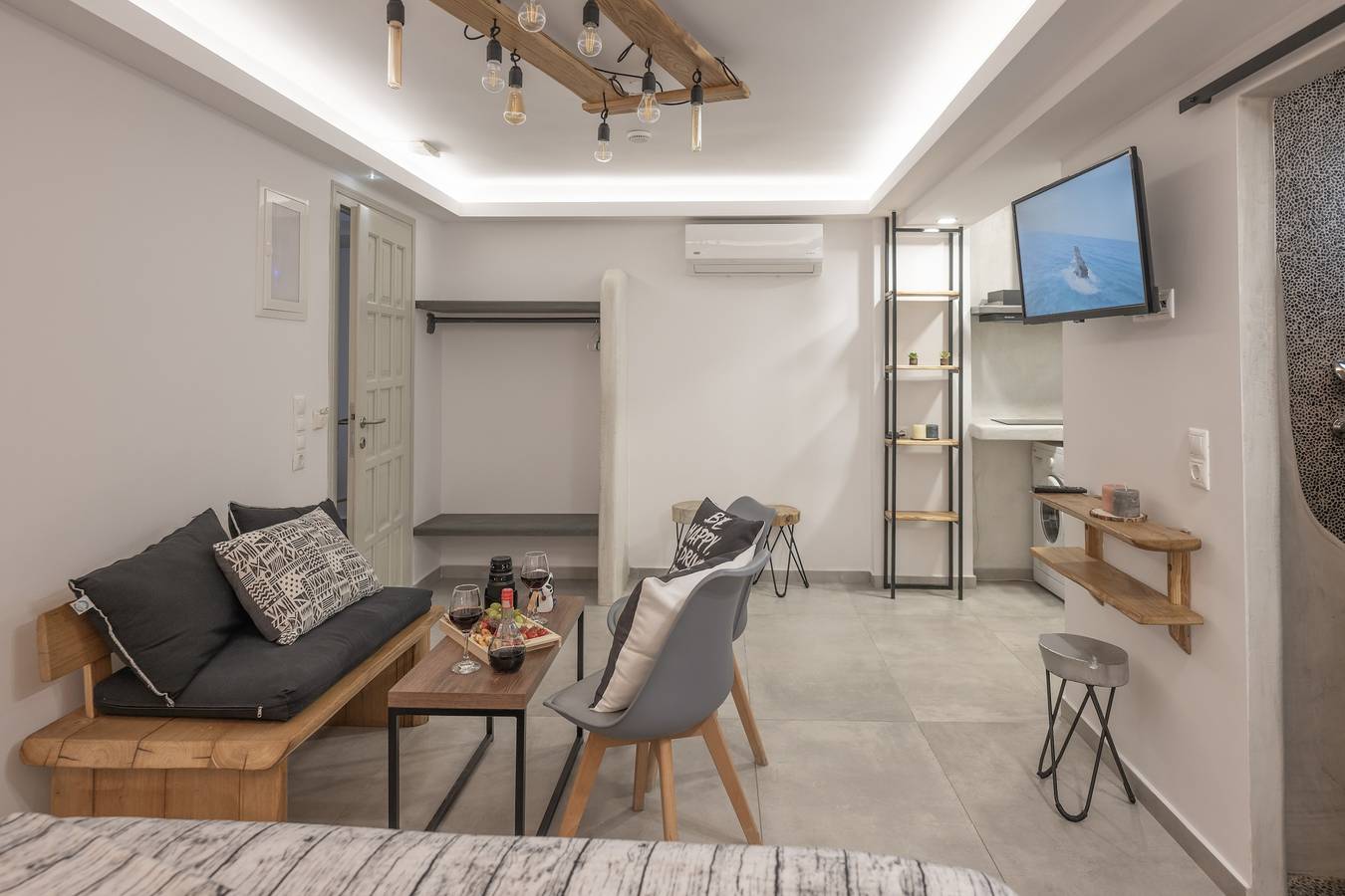 Zimmer 'Deluxe Suite' mit Gemeinschaftsgarten, Wi-Fi und Klimaanlage in Naxos Stadt, Kykladen