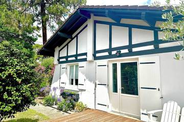 Gîte pour 4 personnes, avec jardin et piscine dans Plage des Abatilles