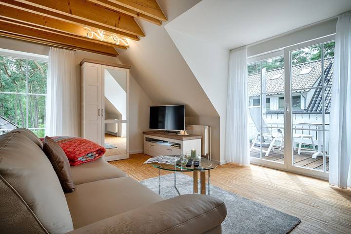 Ferienwohnung für 2 Personen, mit Balkon im Ostseebad Prerow - 4