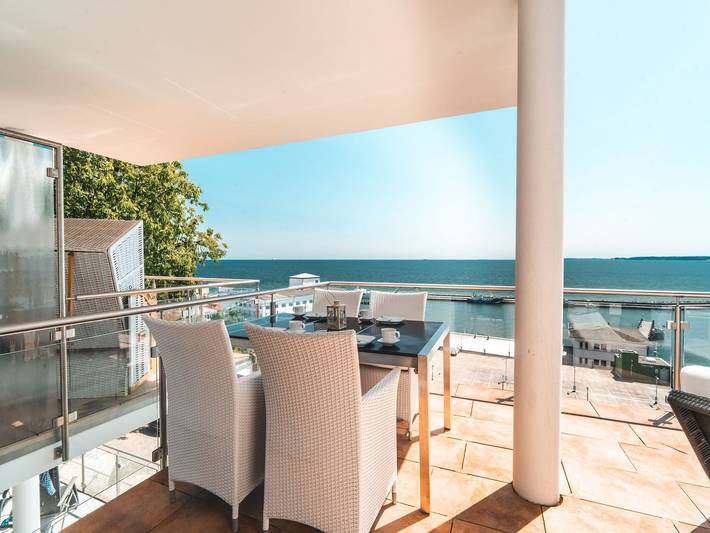 Ferienwohnung für 4 Personen, mit Ausblick und Balkon sowie Seeblick, kinderfreundlich in Sassnitz - 3