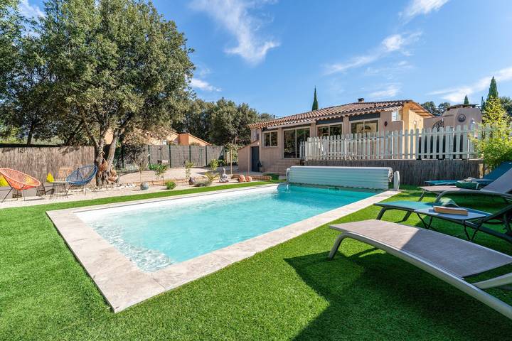 Studio pour 3 personnes, avec jardin dans le Vaucluse