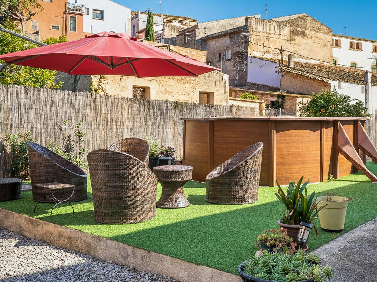 At504 Ca la Martorella: Casa rustica con piscina privada a unos min. en coche de la playa in Roda de Berà, Costa Dorada