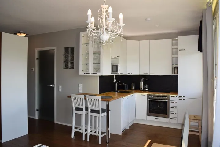 Ferienwohnung für 4 Personen, mit Seeblick und Balkon sowie Sauna und Ausblick, mit Haustier - 1