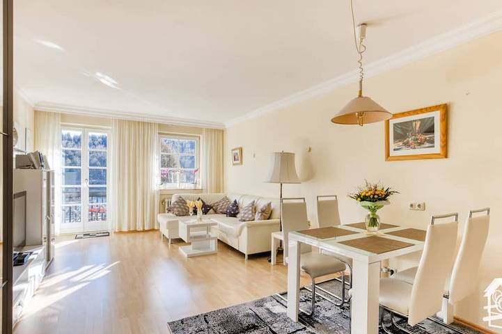 Ferienwohnung für 2 Personen, mit Balkon und Garten am Walchensee