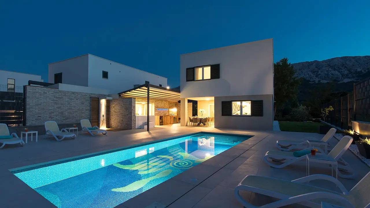 Villa für 10 Personen (145 m²) in Baška in Baska, Krk