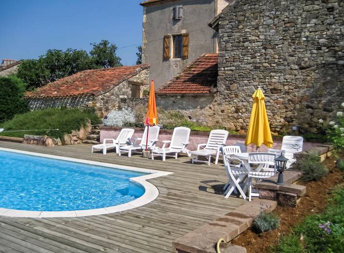Villa pour 11 personnes, avec terrasse et piscine dans le Lot