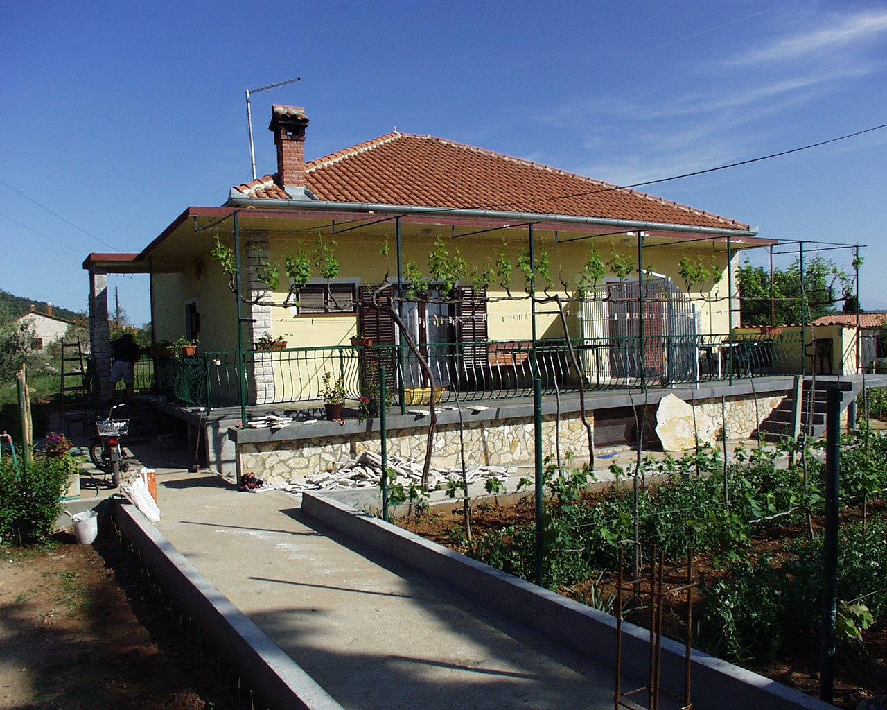Ganze Wohnung, 2-Zimmer-Ferienwohnung mit Terrasse und Meerblick Kraj, Pasman A-696-a in Kraj, Pasman