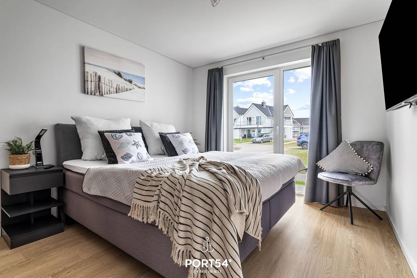 Ganze Wohnung, Ankerplatz 2 - Infrarot-Sauna, Dusche, Kamin, Terrasse, Eg, E-Ladesäule in Olpenitz, Kappeln