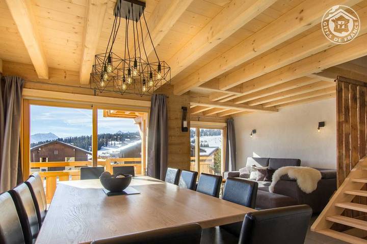 Gîte pour 10 personnes, avec sauna et terrasse à Les Saisies - 2