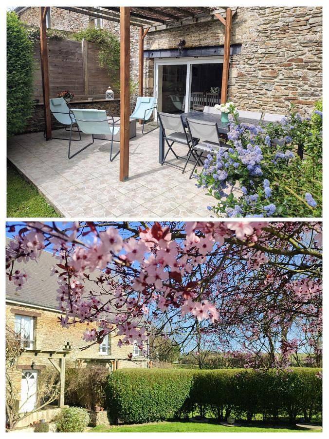Location de vacances pour 6 personnes, avec Terrasse ainsi que Jardin et Vue à Cahagnolles