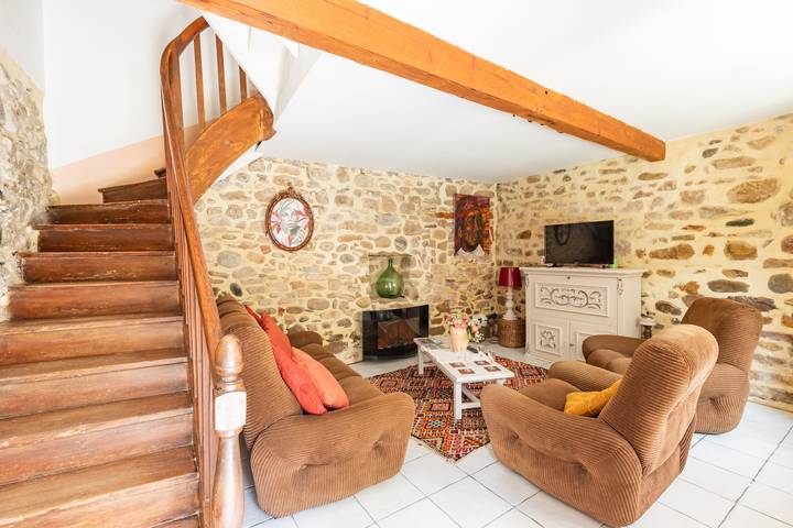 Maison de vacances pour 5 personnes, avec jardin et terrasse - 1