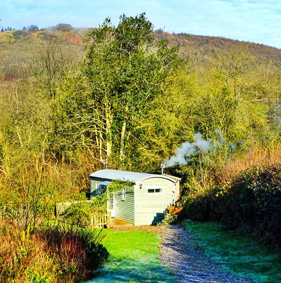 Shepherd's Retreat at Morrells Wood in Shropshire Hills