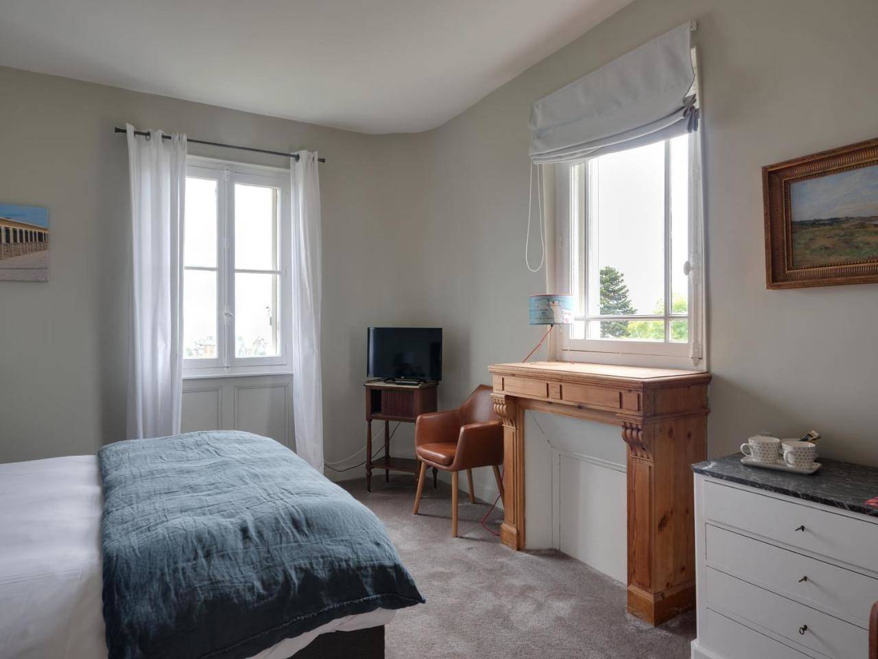 Quadruple Room with Sea View in Villers-sur-Mer, Région de Lisieux