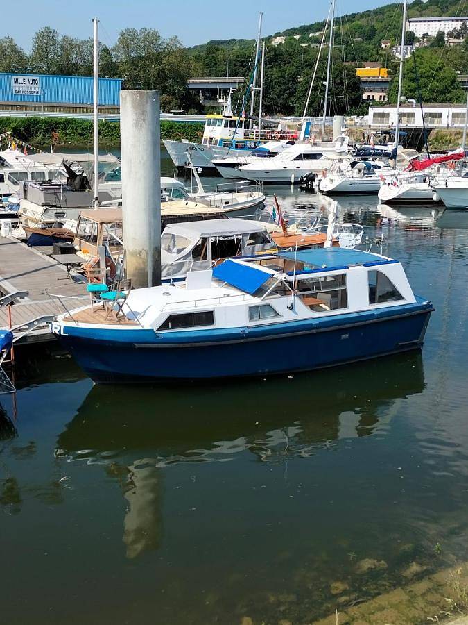 Bateau pour 2 personnes, avec terrasse en Normandie