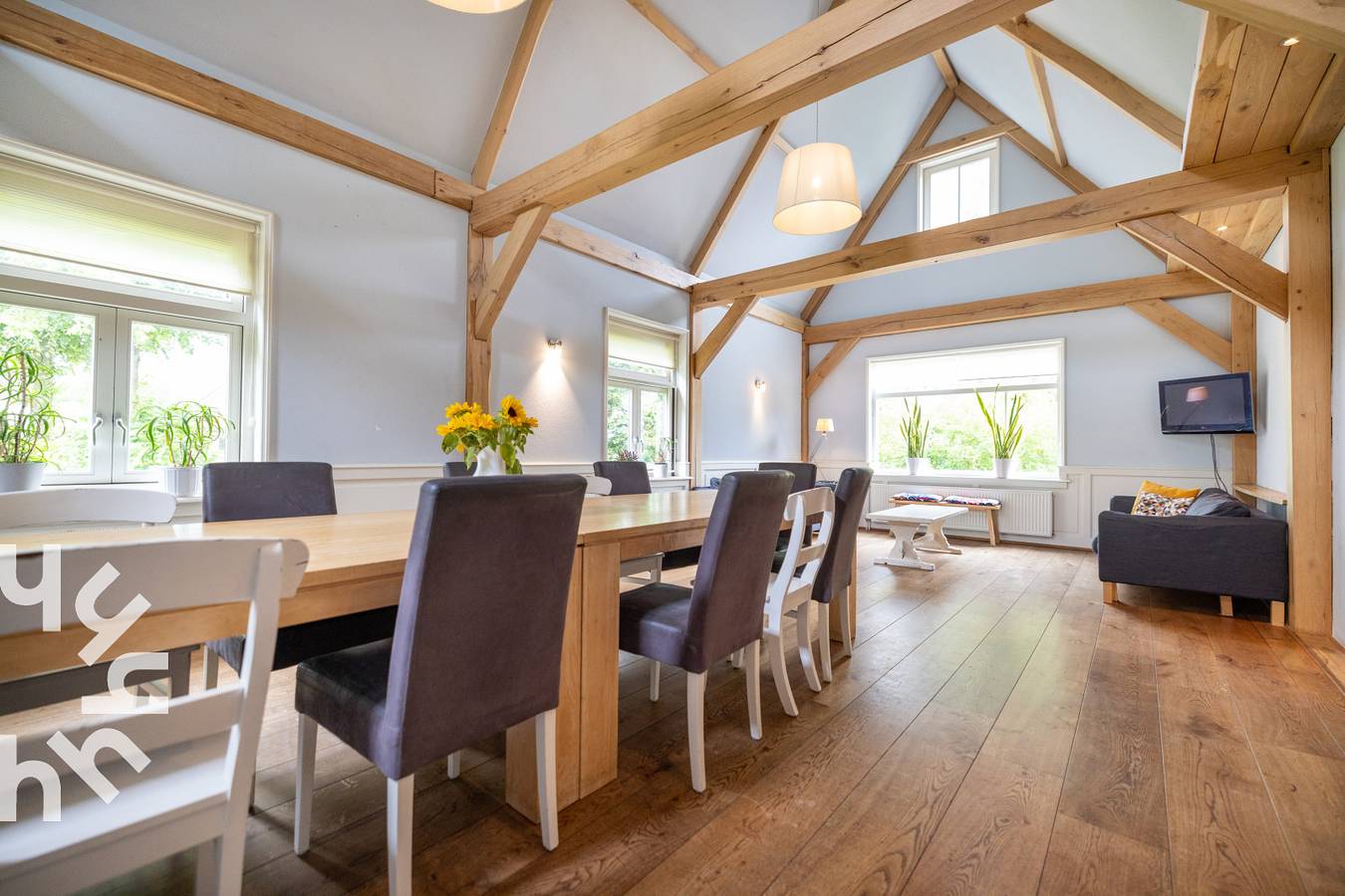 Geschmackvoll eingerichtete Gruppenunterkunft für 16 Personen. in Beemster, Holländische Küste