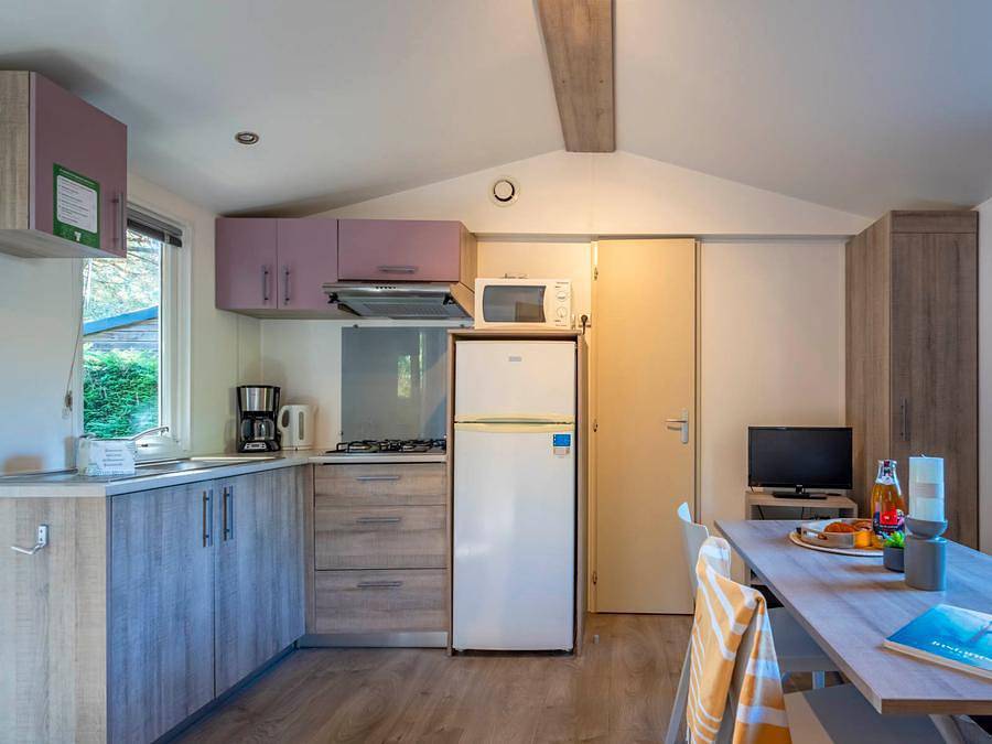 Camping Ushuaïa Villages Les Fougères - Mobilhome 4 personnes - 4 personnes 2 salles de bain Or in Rivedoux-Plage, Île de Ré