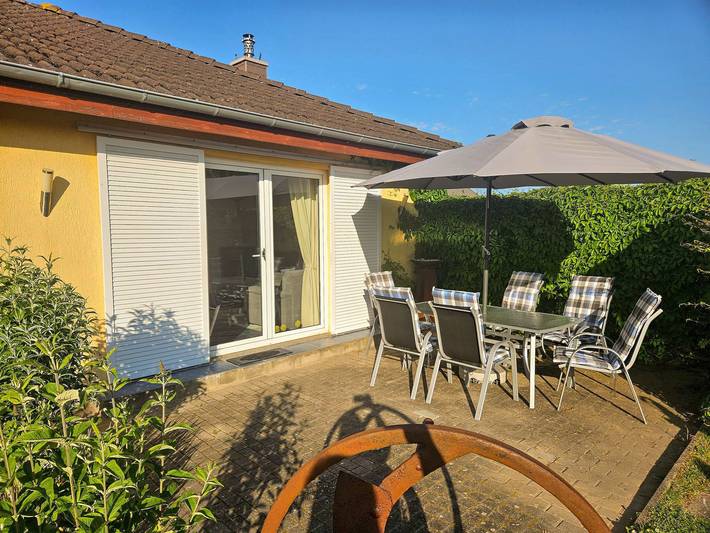 Ferienhaus für 7 Personen, mit Terrasse und Garten