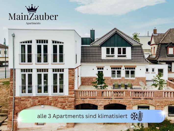 Ferienwohnung für 2 Personen, mit Balkon/Terrasse und Terrasse in Spessart-Mainland
