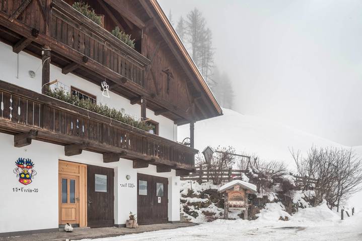 Apartamento inteiro, Apartamento de férias "Mountainfarm Innertrein Wiese" com vista para a montanha, Varanda e Wi-Fi in Hohe Tauern, Ahrntal