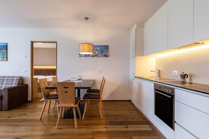 Entire apartment, Apartment "Stefansdorf Wohnung 4" with Mountain View, Wi-Fi, Garden, Balcony and Barbecue in Stefansdorf, St. Lorenzen
