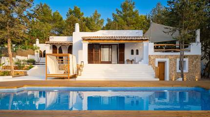 Villa in Cala Tarida, Sant Josep de sa Talaia für 6 