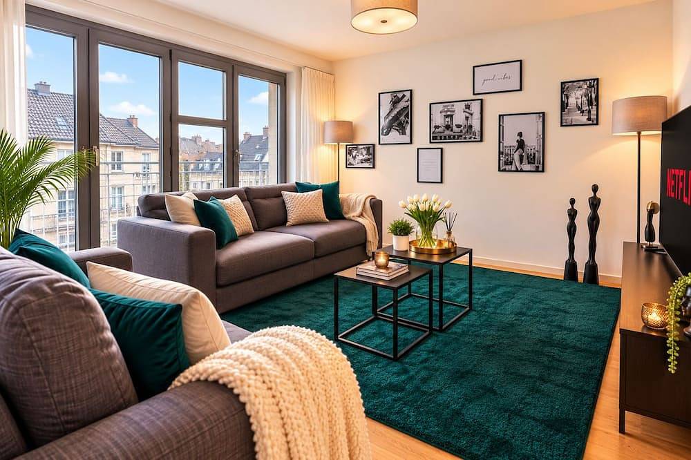 Ganze Wohnung, Penthouse am Dom, Altstadt, 4 Dachterrassen, Selfcheck 24/7, bis zu 6 Personen in Paderborn, Kreis Paderborn