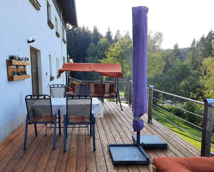 Appartement entier, Appartement de vacances pour 3 personnes avec terrasse in Rinchnach, Bavière Orientale