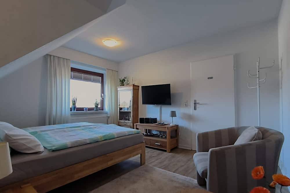 Apartement I mit separater Küche - Schuppe: herzliches Gästehaus in Tarp in Tarp, Grünes Binnenland