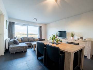 Gîte pour 4 personnes, avec jardin et balcon à Bredene