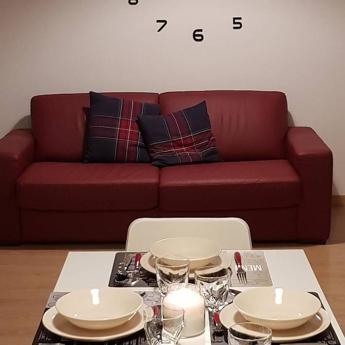 Appartamento per 4 persone, con Balcone e Giardino nonché Panorama a Falconara Marittima