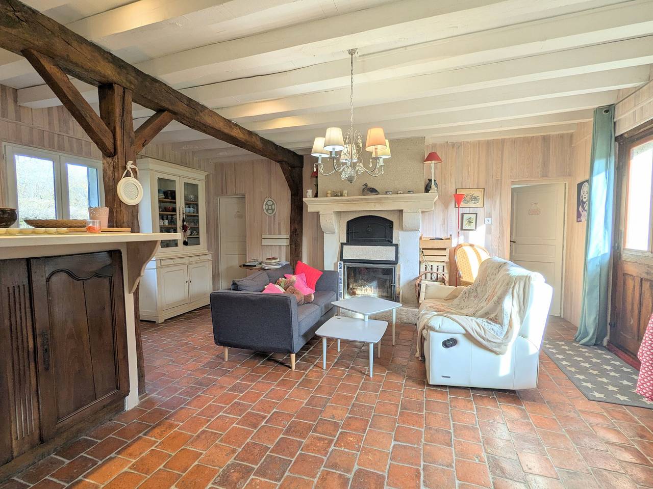 Charmante Unterkunft mit Park und Teich in Mers-sur-Indre in Mers-sur-Indre, La Châtre und Umgebung