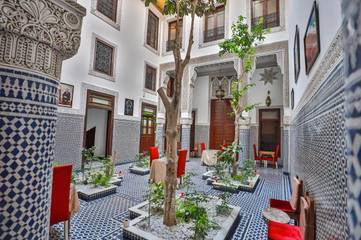 Maison d’hôte pour 2 personnes, avec jardin dans Fes Al Bali
