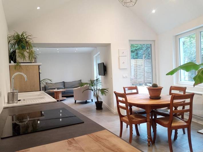 Gîte pour 2 personnes, avec jardin ainsi que sauna et vue dans Bouglainval
