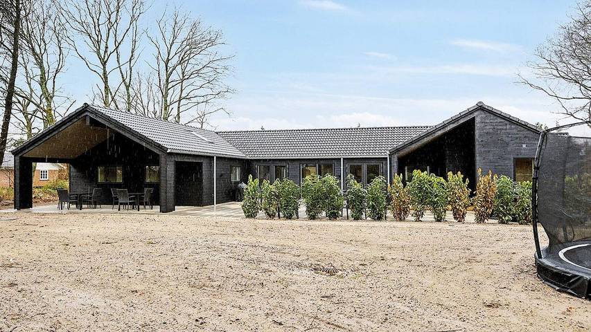 Ferienhaus für 20 Personen, mit Whirlpool und Pool sowie Sauna und Terrasse, mit Haustier in Henne Strand