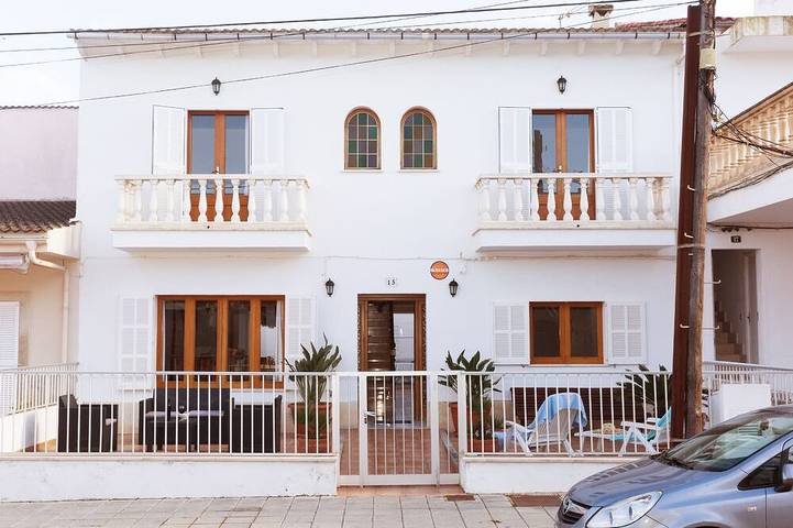 Luxus-Finca für 8 Personen, mit Balkon in Can Picafort