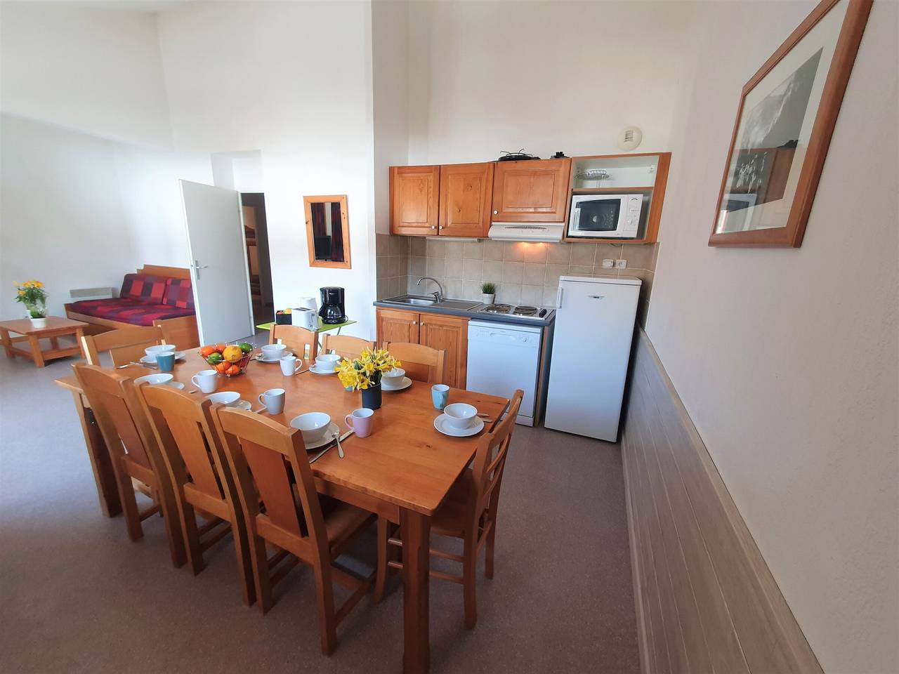 Appartement entier, Grand appart 8 pers, balcon sud, proche pistes, animaux admis in Saint-Étienne-en-Dévoluy, Le Dévoluy