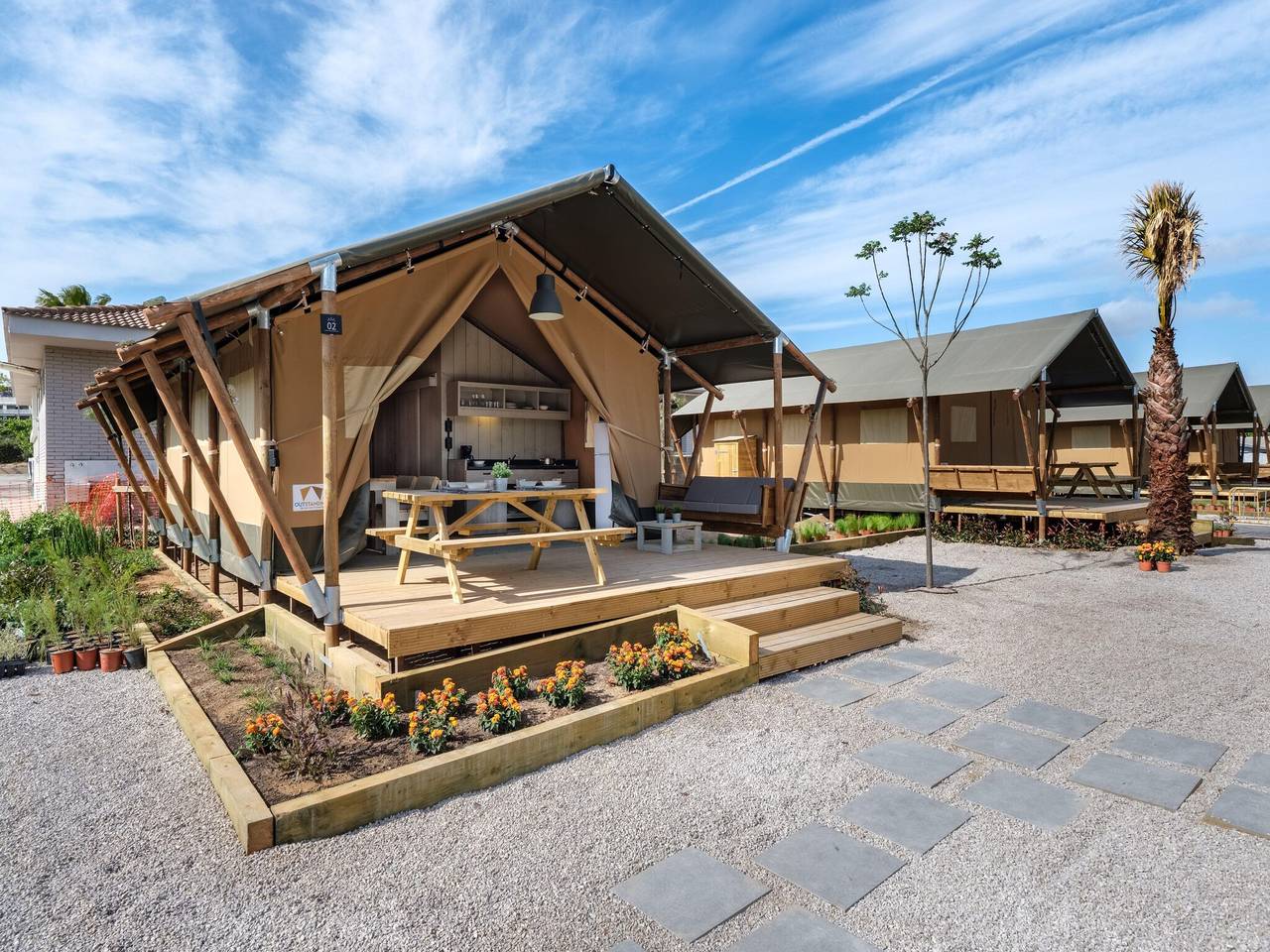 Tienda Glamping en Sant Salvador Playa in Vendrell, Costa Dorada